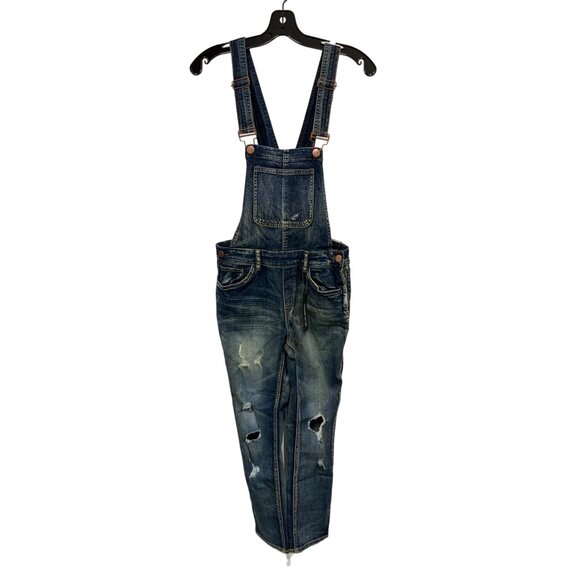 Dollhouse Distressed Overalls - Picture 1 of 2